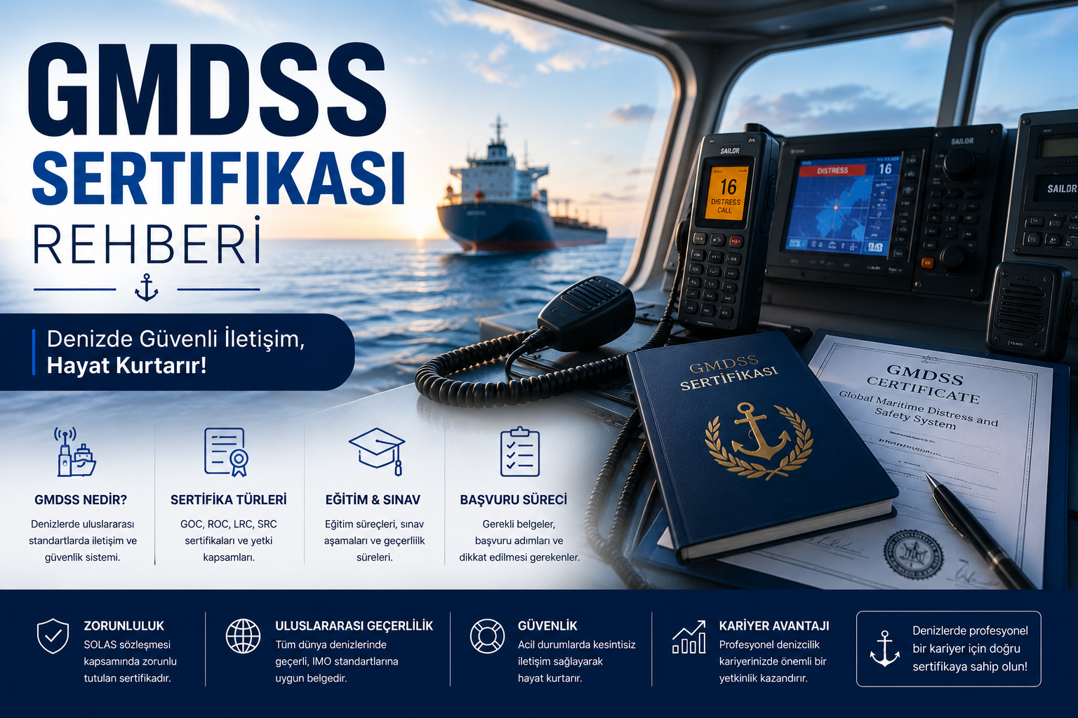 GMDSS Sertifikası Rehberi