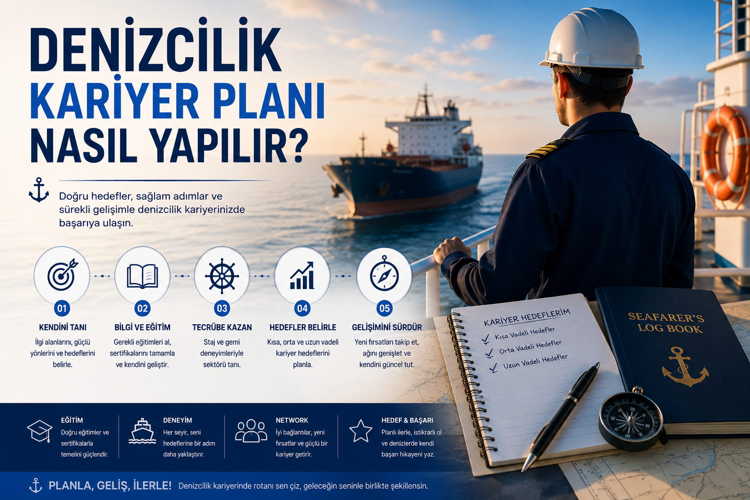 Denizcilik Kariyer Planı Nasıl Yapılır?